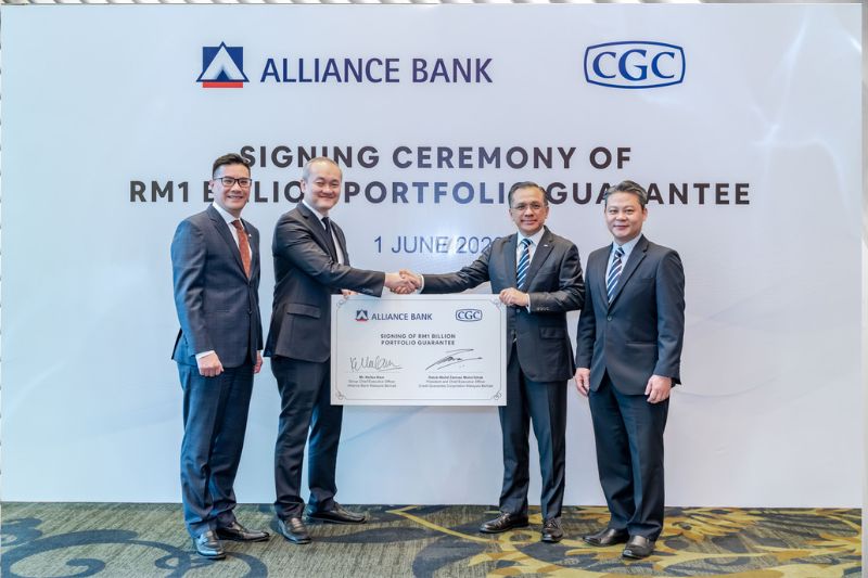 Alliance Bank and CGC Allocate an Additional RM1 Billion in Financing to Help Local MSMEs