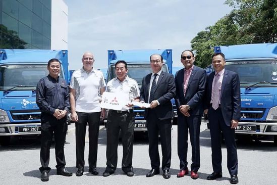 Mercedes-Benz Malaysia Commercial Vehicles Delivers 80 FUSO Trucks to Century Logistics Holdings 