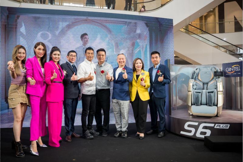GINTELL S6 Plus 8-Hands Wellness Chair Product Launch Event and Simon Yam Meet and Greet