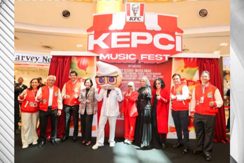 KFC Malaysia Celebrates 50 Years of Finger Lickin&#039; Good Moments with the KEPCI Music Fest 2023