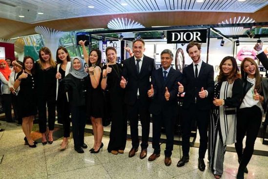 KLIA and Parfums Christian Dior score a first in South East Asia with Dior Backstage airport pop-up store