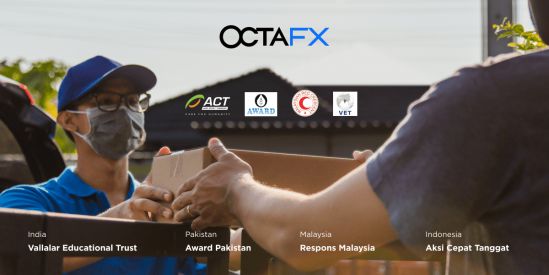 OctaFX is donating 25,000 USD to COVID-19 relief
