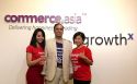 (From left to right) - Fong Chai Lee, co-founder and Chief Executive Officer of Famsy together with Ganesh Kumar Bangah, Founder and Executive Chairman of Commerce DotAsia Ventures Sdn Bhd and co-founder and Chief Operating Officer of Famsy, Chai Yee Lyn 