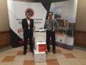 Jabatan Keselamatan Negara representative receiving 2 sets of coloured laser printers LBP712C worth RM9,812