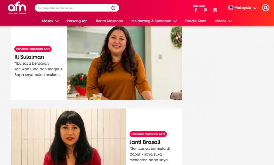 Discovery Asia Pacific Launches Asian Food Network’s Website in Bahasa Malaysia