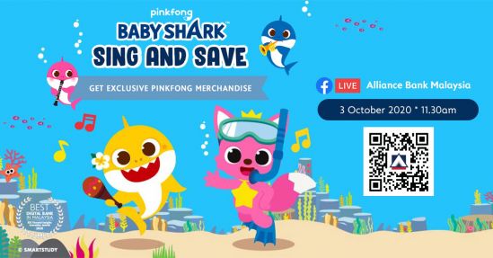 Alliance Bank Launches Pinkfong &amp; Baby Shark Campaign to Promote Good Savings Habit