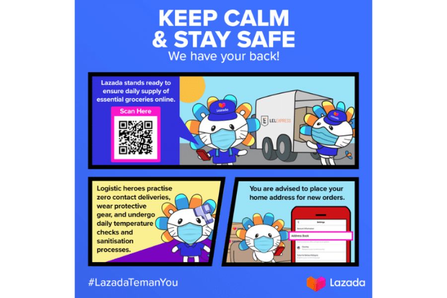 Lazada Stands Ready to Ensure Daily Supply of Essential Groceries to Support Malaysians Throughout CMCO
