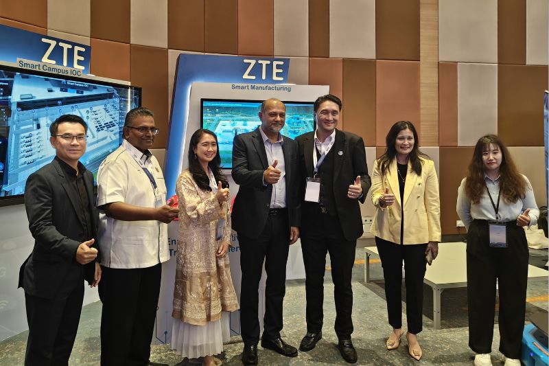 ZTE Showcases Record-Breaking 5G Speed Achievement and Applications at Connected Industries Day in Malaysia