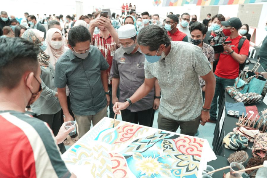 Science, Technology and Innovation Minister Khairy Jamaluddin at the launch of Social Impact Match (SIM) grant