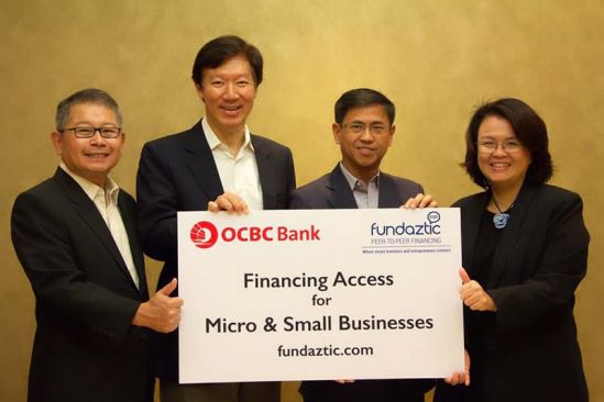 OCBC Bank Taps into Peoplender’s Fundaztic To Enhance Micro &amp; Small Businesses’ Access to Financing