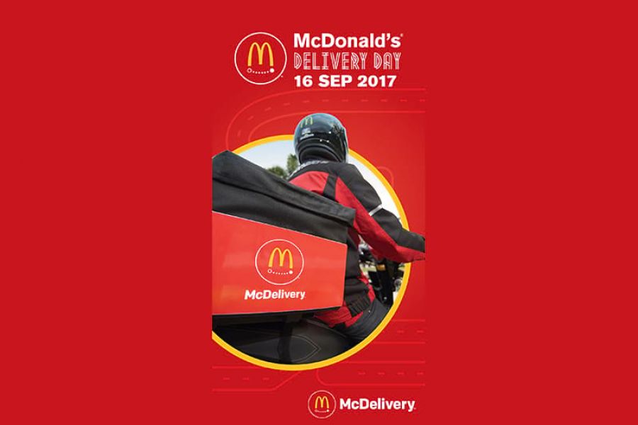 McDonald’s McDelivery Celebrates Malaysia Day on Sep 16!