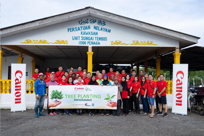 Canon Preserves Penang’s Important Bird and Biodiversity Area for World Environment Day