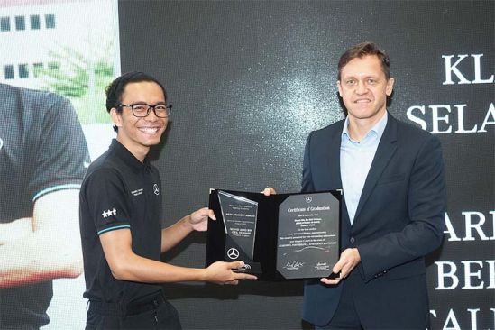 Mercedes-Benz Malaysia commends 54 trainees of the Advance Modern Apprenticeship Class of 2020