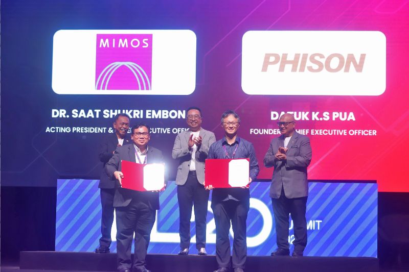 MIMOS BERHAD AND PHISON ELECTRONICS CORPORATION FORGE STRATEGIC ALLIANCE TO ELEVATE MALAYSIAN SMES