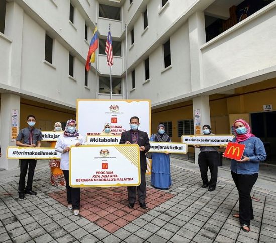 McDonald’s Malaysia contributes COVID-19 prevention messages in schools