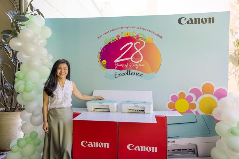 Canon Malaysia Celebrates &quot;28 Years of Evergreen Excellence&quot; with the Launch of the New Green White E Series Printer