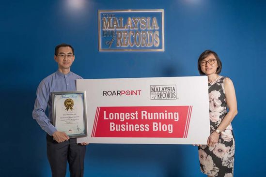 A Long Blog on Raw Points Earns a Place in Malaysia Book of Records